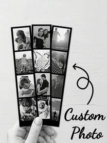Customized Photo Strips, Personalized Photo Booth Prints, Film Strip Prints, Customized Photo Booth Prints, Customized Party Supplies, Personalized Photo Booth Prints, Wedding Photo Booth Cards, Photo Booth Print Frames, Small Gift Invitations, Anniversary, Valentine's Day, Mother's Day, Birthday, Father's Day, Graduation, Wedding, Housewarming - Multicolor - View 5