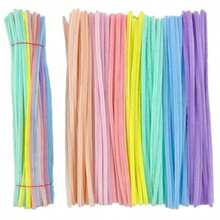 100pc DIY Twisting Rods, Handcrafted Material Packages, Flower Bouquet Packaging Bags, Finished Hand-Held Bouquets, Creative Ideas - Multicolor - View 12