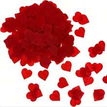 1 Pack Red Heart Shaped Paper Confetti, Suitable For Wedding Bride's Gift, Valentine's Day Decoration - Multicolor - View 3