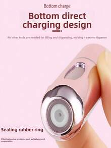 Portable 5ml Bottom Fill Perfume Refillable Bottle Travel Essential Self Pump Circulating Mini Perfume Spray Bottle Reuse Sample Container Christmas Gifts Gifts For Women Stocking Stuffers Holiday Picks - 彩色 - 查看 3