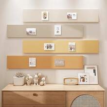 1pc Felt Board Wall Sticker, Bedroom Decor Photo Wall Background, Self-Adhesive Felt Wall Panel For Office, Home, Classroom, Felt Bulletin Board, Reusable Fabric Photo Display & Message Board, Home Decor, Suitable For Christmas, Halloween, Valentine's Day, New Year Anniversary Romantic Decoration - Multicolor - View 14