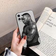 Funda de Teléfono de Silicona Suave para 16 15 14 13 12 11 Plus Pro Max Plus de Rapper Hip Hop Street 50 Cent, funda de teléfono navideña urbana, carcasa Christmas de rap, regalo de navidad para fans del hip hop, funda de smartphone streetwear para fiestas y conciertos - z1 - Ver 8