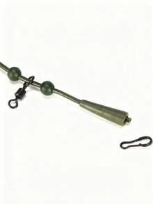 1 Set de Equipo de Pesca de Carpa, Montaje de Pelo, Giratorio de Cambio Rápido, Accesorios de Pesca, Tubo de Carpa, Anti-Rig, Set de Equipo de Pesca de Carpa