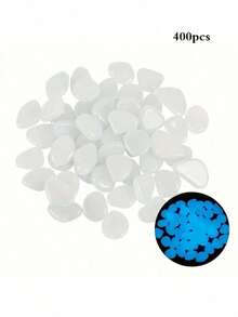 100/200/400 buc Halloween cadou luminos colorat gâscă moale piatră acvariu peisaj piatră luminoasă potrivită pentru decorarea de Halloween - Multicolor - Vizualizare 20