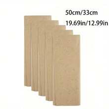 50/100 Sheets Of Gold Glitter Tissue Paper - Light Brown With Gold Particles, High-Quality Decorative Wrapping Paper, Suitable For Gift Wrapping, Bouquets, Wedding Favors, Birthday Party Decorations, Valentine's Day And Holiday Gifts