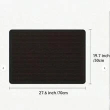 Large Rectangular Silicone Stove Mat, Non-Slip Drainage Mat Heat Resistant Insulation Pad, Kitchen Tabletop Placemat - Multicolor - View 3