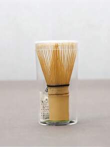 1件抹茶打蛋器架，日本宋代抹茶茶道工具打蛋器架，抹茶配件，竹制抹茶茶具 - 彩色 - 查看 12