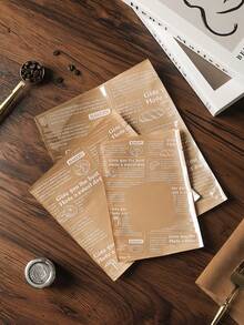 50个/包牛皮纸面包袋，带透明窗口，双层耐用棕色烘焙袋批发 | 适用于自制酸面包、贝果、糕点、咖啡豆 | 家庭烘焙、咖啡馆包装 - 彩色 - 查看 10