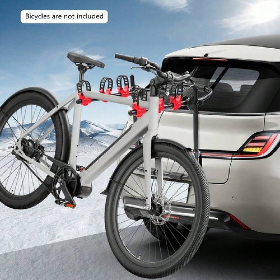 3-Bike Trunk Mount Rack Shelf/Stand Most Automobile Car SUV Minivans - 1 - View 1