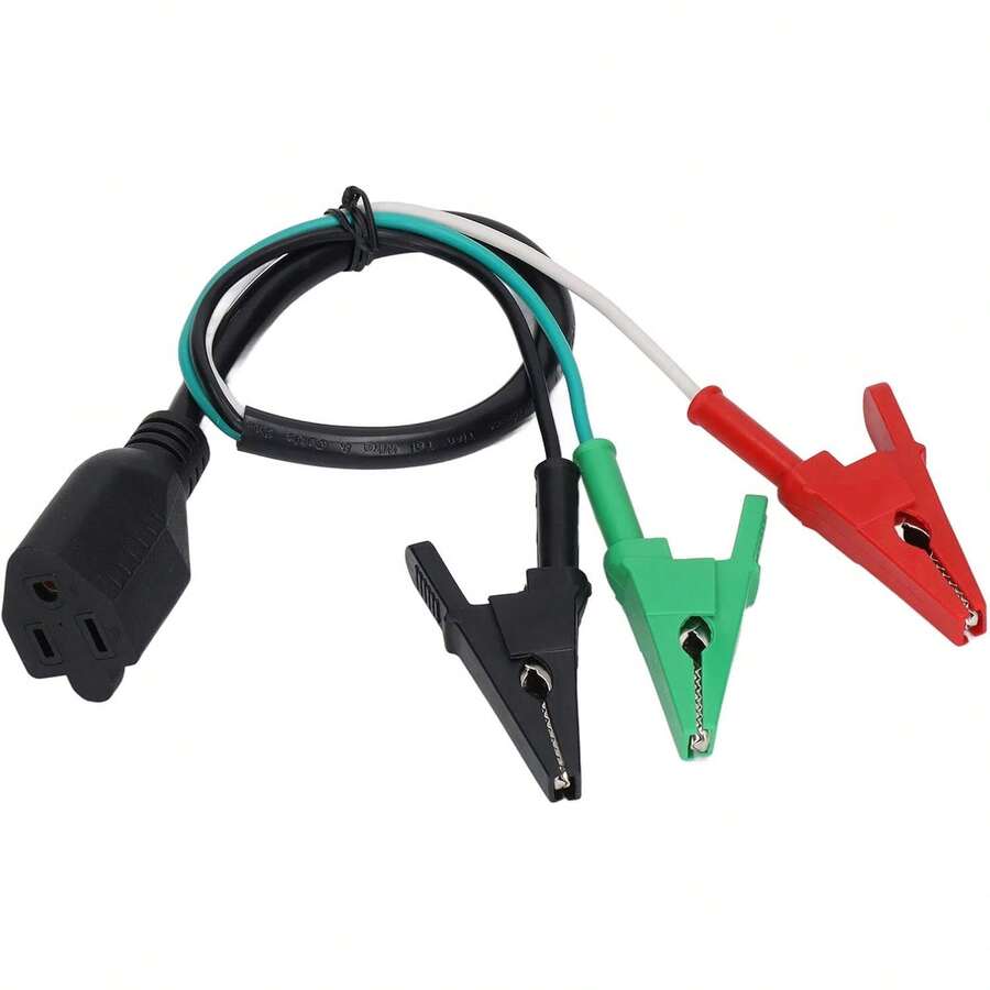 Adaptador HVAC, Cable Clip de PVC Caja Fuerte Estable para 69522 69411 120V con Bolígrafo de Prueba Kit de Buscador de Disyuntores Accesorio - 1 - Ver 1