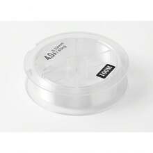 KONMAY - Alambre de pesca transparente, línea de pesca de nailon monofilamento, hilo invisible para colgar adornos, decoraciones, manualidades, arco de globos, abalorio y joyería - Conjunto - Ver 5