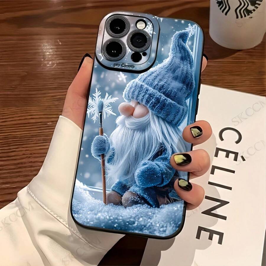 Nueva funda de teléfono con diseño de cuento de hadas: ventana de hielo y nieve, pincel azul, gorro de elfo, creativa y más vendida, funda de protección personalizada elegante y sencilla, diseño a prueba de golpes y anticaídas, resistente a las manchas y duradera - compatible con 17.17 Pro...17 Pro Max...17 Agua. 16.16 Pro...16 Pro Máx.16 más.. 15.15 Pro Max...15 Pro...15 más.. 14.14 Pro...14 más..14 Pro Max... 13.13 Pro...13 Pro Max...12.12 Pro...12 Pro Max...11.11 Pro...11 Pro Máx.XR.X.XS.XS máx.Se.MiNi Compatible.Proporcione protección integral a prueba de balas y contra caídas para su teléfono.Muy adecuado como regalo para amigos y familiares.Funda para teléfono/funda, funda para teléfono. - Multicolor 2690 - Ver 1