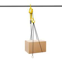 YUNRUX 1.5 Tonne Manueller Hebezeug Mit Hebel, Handkettenzug, Hebehebel-Kettenzug - Yellow - View 1