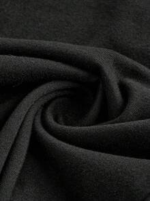 Tween Girl Bow Graphic Print Warm Crew Neck Sweater And Leggings Set