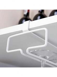 Iron Wine Rack Glass Holder Hanging Bar Hanger Shelf Stainless Steel Wine Glass Rack Stand High Quality Useful Paper Roll Holder - Multicolor - View 7