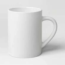 10.8 Fl Oz New Porcelain Universal Mug - Threshold - 1 - Xem 5