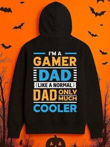 1-Pack Men's Gaming Dad Hooded Sweatshirt - Funny I'm A Gamer Dad Saying, Long Sleeve Pullover Hoodie For Casual Streetwear, All-Season Comfort, BirthdayHalloween Gift For Gamers & Fathers - Machifall Hoodies,Men's Fall Clothes,Street Wear,Halloween,Mens Hoodies,Y2k Clothes,Jesus Hoodie,Thanksgiving Day,Nightmare Before Christmas,Christmas,Basics,Christmas Sweatshirt,Thanksgiving Outfit Men,,Christmas Clothes,Winter Clothes For Men,Men Gifts - màu đen - Xem 7