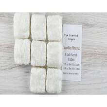 TSA Handmade Body Wash Exfoliating Salt Scrub Cubes, Vanilla Almond Fragrance, Spa, Skin Care, Moisturizer, Sensitive Dry Skin, Women, Teens, Men, Gift For Her, 6 Cubes - ColorD - 查看 2