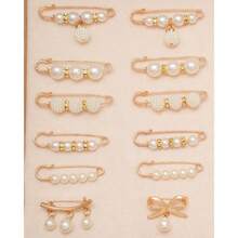 Junk Socks Charms Kit 260Pcs Gold Brooches And Pins Women Pearl And Sock Charms With Safety Pins Accessories Decorating And Personalizing Socks - 60 Pcs Shoe Charms - View 5
