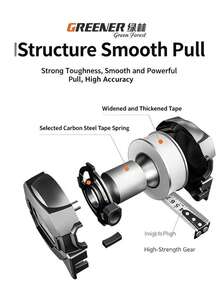 5M * 25mm Black/Gold Version Xibill Fluorescent Measurement Tape, Self-Locking Fluorescent Steel Tape Scale, Black/Gold Boxed Packaging, Suitable For Tools Used In 5-Meter Measurements, Broader Application Range In Households, Increased Thickness And Durability, High Precision, Automatic Return, Durable, Water-Resistant, Designed Specifically For Renovation/Measurement/Engineering Projects, Utilizes Cutting-Edge Technology, Easy-To-Read Instrument - Black - View 8