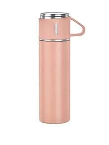 17oz Stainless Steel Vacuum Insulated Tumbler With Lid, Ideal For Office, Indoor And Outdoor Use, Perfect For Hot Coffee And Cold Beverages