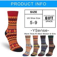 4 pares de calcetines invisibles para mujer, corte bajo, antideslizante, talla 5-11 (beige + negro, zapato de mujer de EE.UU. 5-7 (8.5 "-9.3")(Talla única C-01 5 Pack Warm Socks) - Multicolor - Ver 6