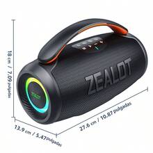 ZEALOT Speaker - Black - View 10