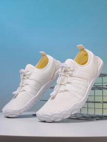 Men's Barefoot Shoes, Five Finger Shoes, Fitness Shoes, Trekking Shoes, Water Sports & Hiking Shoes - White - View 8