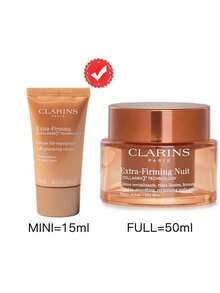 Clarins Ukuran Mini] Krim Pengencang & Pengisi 15ml / Cocok Untuk Semua Jenis Kulit / Mengandung Bahan Aktif yang Ampuh, Membantu Meningkatkan Cadangan Kolagen Dalam 7 Hari, Membuat Kulit Lebih Kencang dan Terangkat / Krim Pengencang Generasi Baru. Teknologi [Kolagen] Uniknya, Dengan Tiga Bahan Aktif Ampuh - Peptida Kolagen, Ekstrak Walnut, dan Ekstrak Kapiler, Secara Efektif Meningkatkan Produksi Kolagen. - Krim 15ml - View 2
