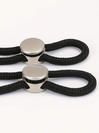 1pc No-Lace Shoelock-Aluminum Alloy Spring Clip,Easy-To-Install Lazy Shoe Buckle,Suitable For Athletic Shoes And Casual Shoes.