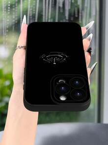 Lujo Ligero, Estilo y Belleza Gota de agua Drop3Gota de agua  Funda de Teléfono de Textura Mate Negra, Compatible con 17PROMAX, 17PRO, 17Air, 17, 16PROMAX, 16PRO, 15PROMAX, 15PRO y Todos lo - Negro - Ver 5