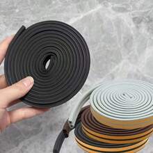 600厘米门缝密封条，隔音、超静音、防盗，适用于卧室、房间、侧门、窗缝，防风、防水，自粘密封条