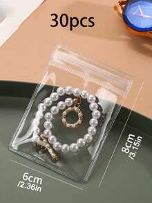 100个装抗氧化透明首饰袋，自封首饰收纳袋，带拉链，独立首饰整理袋，防尘透明首饰袋，便携式透明首饰袋，方便首饰整理和展示，母亲节礼物，复活节礼物，首饰制作，首饰展览和包装用品，适合居家和旅行使用，情人节和返校季小礼品袋，房间装饰，包袋，化妆包，梳妆台，旅行，化妆包，旅行必备，收纳，储物，旅行必备，化妆品收纳，化妆包，化妆品收纳，收纳，洗漱包，桌面收纳，化妆品包，化妆袋，化妆品收纳，梳妆台配件，化妆袋，化妆包，首饰盒，收纳袋，化妆刷架，刷架，香水收纳包、手拿包、女士礼物、圣诞礼物、女士礼物创意