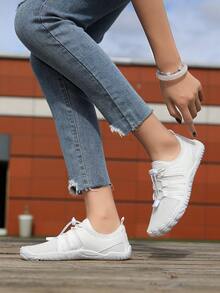 Men's Barefoot Shoes, Five Finger Shoes, Fitness Shoes, Trekking Shoes, Water Sports & Hiking Shoes - White - View 7