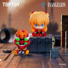 TOPTOY EVA Weapon Mini Sit Series Blind Box Collectible, Includes Character Collection Card, Action Figure Gift, Desktop Decor - Multicolor - View 5
