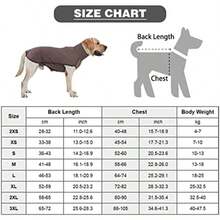 lifcasual Suéter para Perros Cuello Alto Cálido suéter de Invierno Ropa para Mascotas para Perros pequeños, medianos y Grandes(3GG Café) - Multicolor - Ver 4
