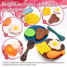 32件套冰淇淋橡皮泥套装 - 色彩鲜艳，配件丰富，是一款培养创造力的益智玩具，也是送给男孩女孩的绝佳创意生日礼物。 - 彩色 - 查看 11