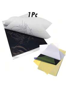 10pcs Tattoo Transfer Papers, Tattoo Stencil Transfer Paper, Copy Paper, Tattoo Supplies, 4 Layers A4 Size, Suitable For All Kinds Of Creative Patterns, Compatible With Most Of The Transfer Machines, Tattoo Transfer Machine Accessories, A Must-Have For Tattoo Artists To Create High-Quality Tattoos, Gifts - Multicolor - View 10