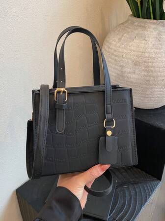 Fashionable Handbag For Women, New Spring/Summer Versatile Crossbody Bag, Minimalist Stylish Shoulder Bag, Commuter-Friendly Small Square Bag