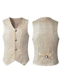 Men Cosplay Clothing - Black - View 2