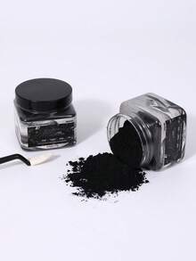 1P Sketch Specific Carbon Powder, Carbon Powder Quick Release Powder, Art Student Sketch Carbon Powder, Water Soluble Dry Wet Dual Use Carbon Powder, Water Soluble Graphite Carbon Powder Box, Lightweight Multi Functional Art Supplies, Designed For Art Students And Art Exam Sketching