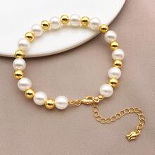 2件装手链延长链，黄铜金属星星、爱心、海豚造型吊坠延长链，适用于珠宝制作、项链、手链DIY工艺品