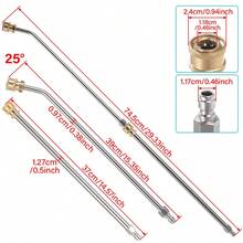 4000PSI High Pressure Washer Spray Gun Extension Nozzle Spray Gun Extension Gun Strap 1/4 Quick Connect Car Wash Accessories