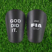 1 Pair Mini Football Shin Guards, Thick Design For Enhanced Protection, Durable For Youth And Adults, Sports Safety Equipment - GDI - View 9