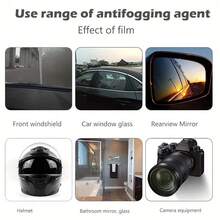Multi Function Long Effect Anti Fog Spray Common For Car Glass/Helmet, Easy To Remove Fog From Windshield/Interior Window, And Clear And Visible Mirrors, Glasses And Reflective Surfaces - 1pc - View 8