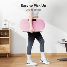 MERACH Vibration Plate, Whole Body Workout Powerful Quiet Vibration Plate Exercise Machine For Weight Loss And Shaping, Auto Or Manual Speed Control, Built-In Bluetooth Speaker - UK Plug(220-240V) - View 5