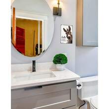 Western Bathroom Decor Vintage Donkey Gift - Funny Bathroom Restroom Toilet Decoration - Hello Sweet Cheeks Metal Sign 8x12 Inch,WhiteDonkeySign - WhiteDonkeySign - View 4