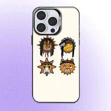 Funda de teléfono con logo de rapero G-GLO G-GANG para 17, 16, 15, 14, 13, 12, 11 Plus, Pro Max, cubierta negra mate a prueba de golpes - Z6 - Ver 10