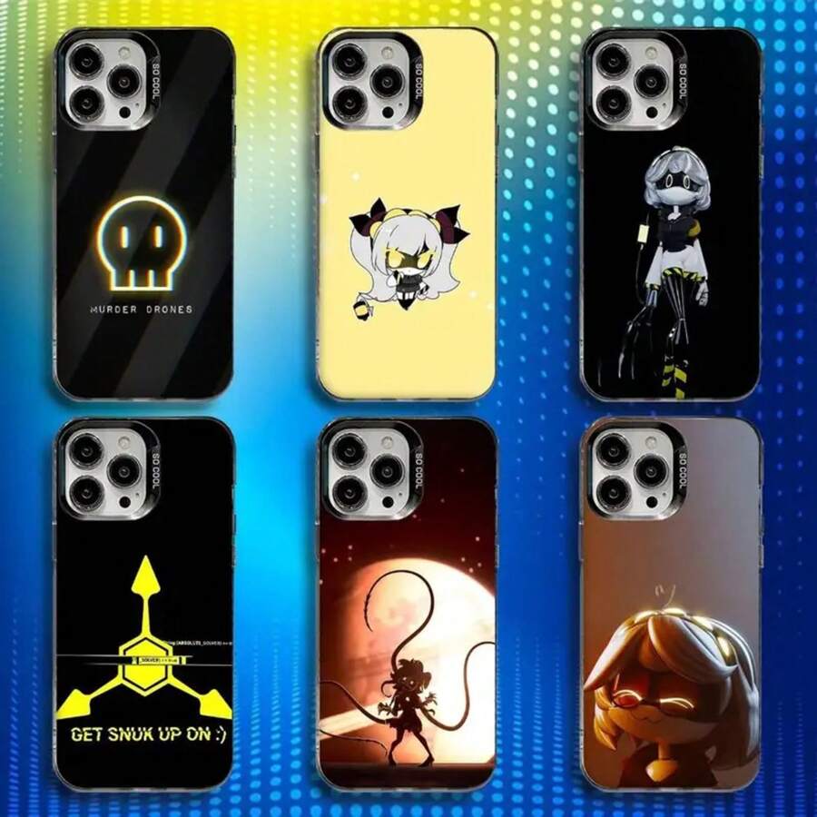 Funda para teléfono Game M- Drones para 17,16,15,14,13,12,11,Pro,MAX, cubierta blanca mate a prueba de golpes - Z5 - Ver 1
