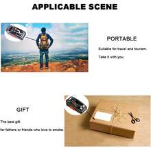 1pc Automatic Cigarette Rolling Machine, Dual Size 8.0/6.5mm, Suitable For Regular & Slim Cigarettes, Available In EU & US Versions - Great For Gifting Or Personal Use!